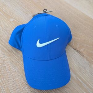 Nike Bright Blue Cap with White Logo